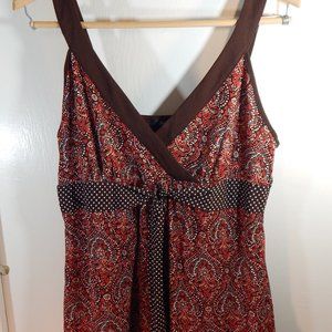 Style & Co. Empire Waist Sleeveless Top